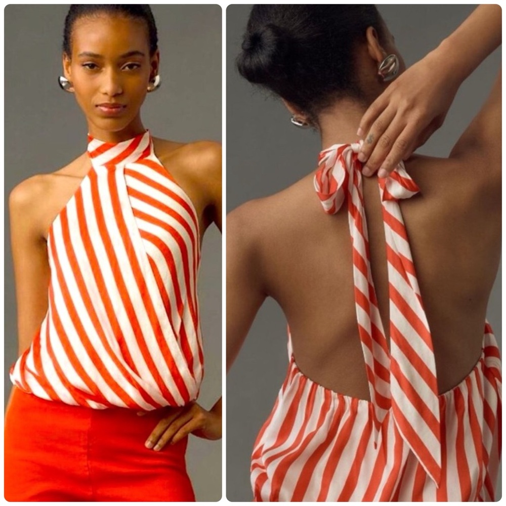 Maeve from Anthropologie Halter Top
